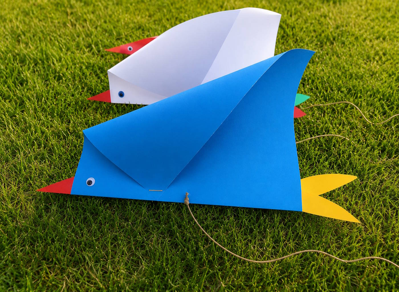 Latawiec z papieru latawiec DIY dla dzieci