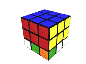 Kostka Rubika - krok 2 Finished 3
