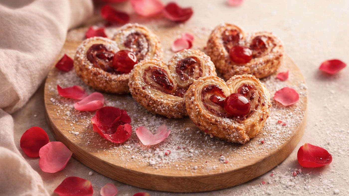 ciastka w ksztalcie serca