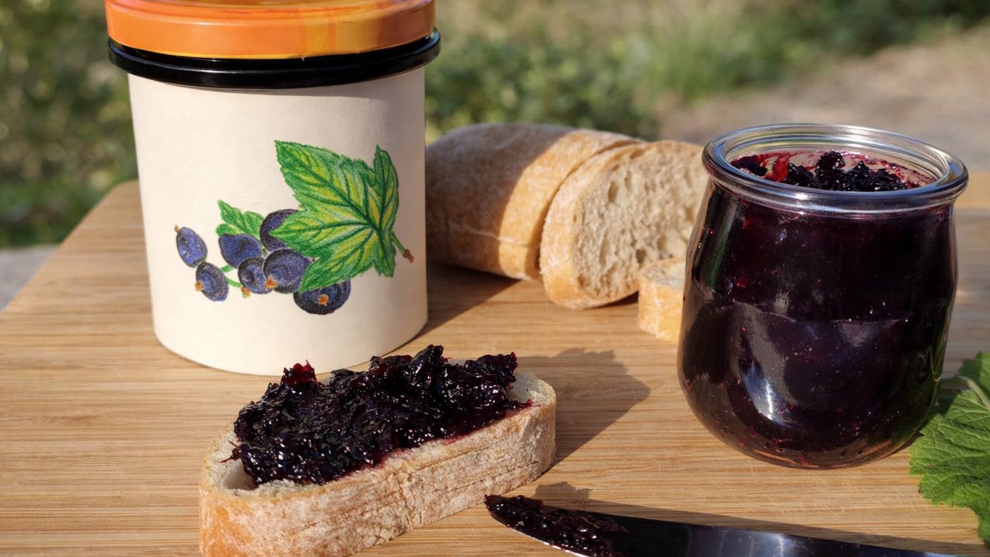 dzem z czarnej porzeczki