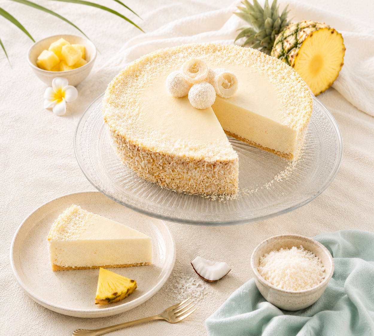 sernik pina colada