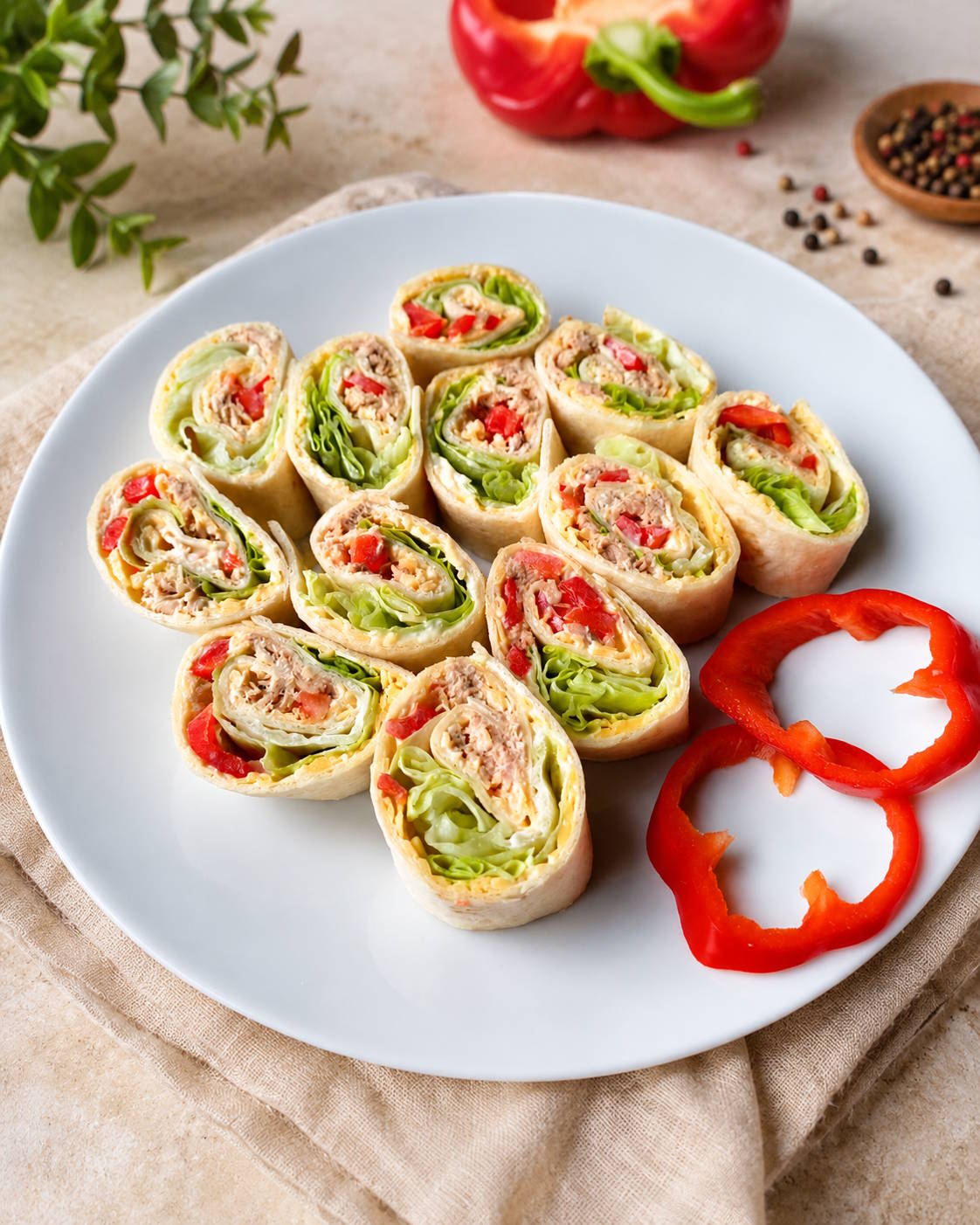 tortilla z tunczykiem