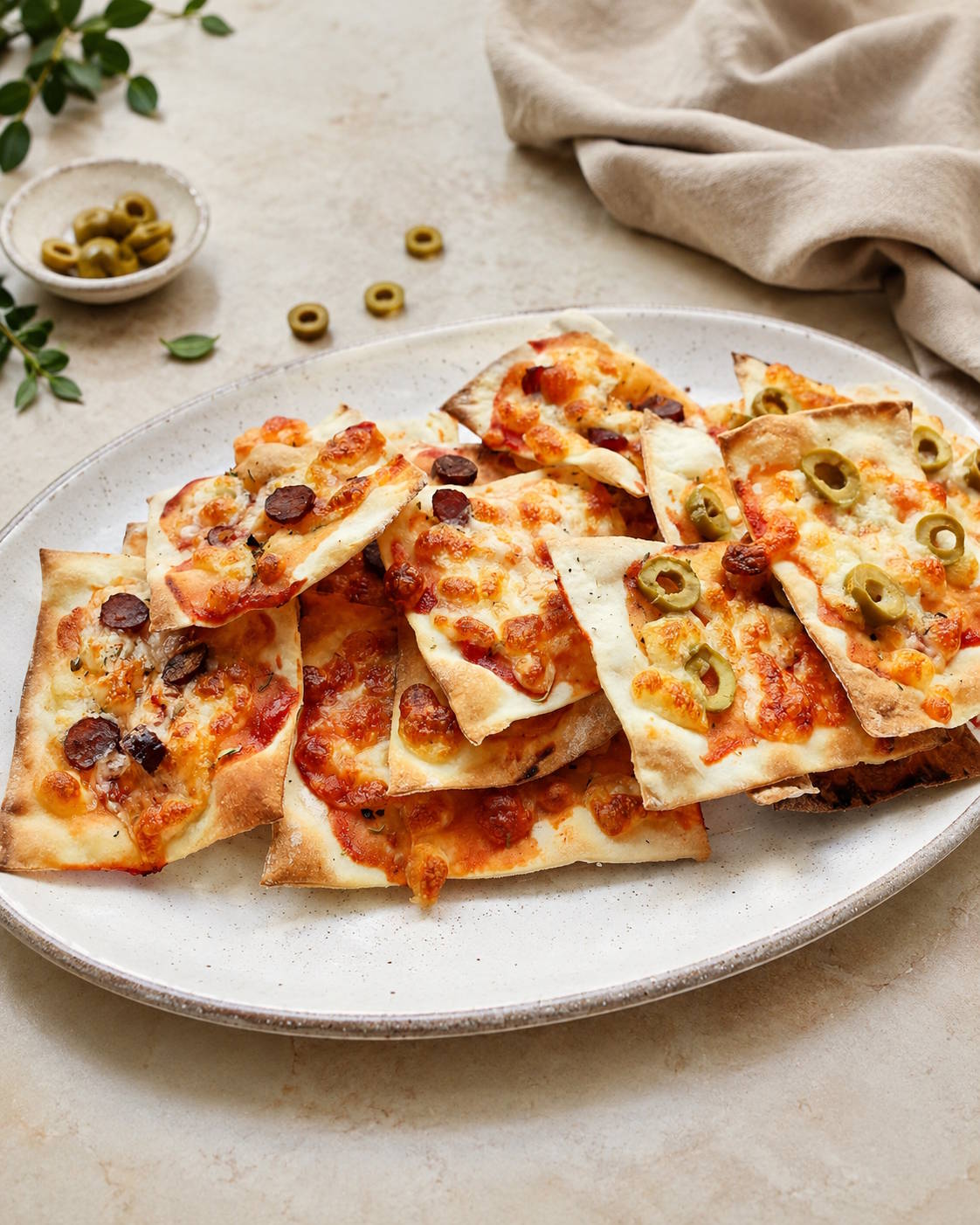 chrupiace przekaski z ciasta na pierogi