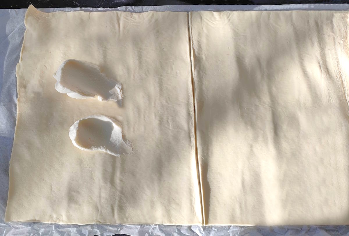 Ciasto francuskie z ricottą – przekąski Ciasto francuskie z ricottą