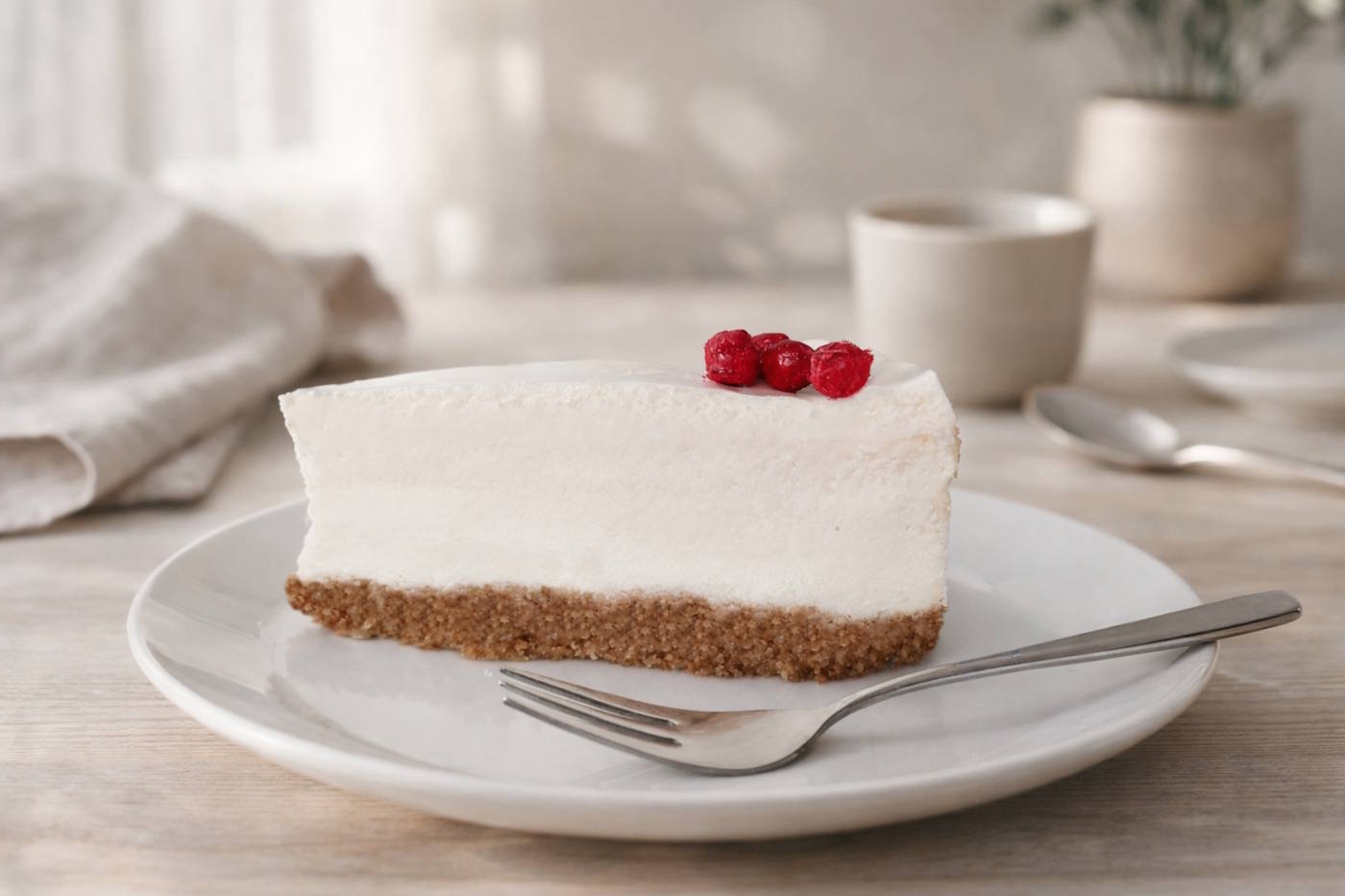 sernik z polewą ze smietany