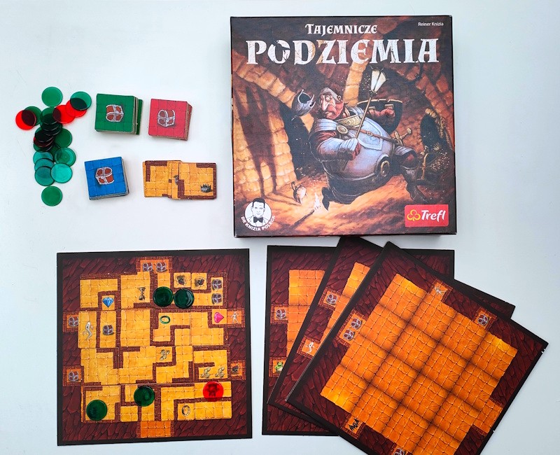 Tajemnicze Podziemia Tajemnicze Podziemia gra kooperacyjna Trefl dla dzieci