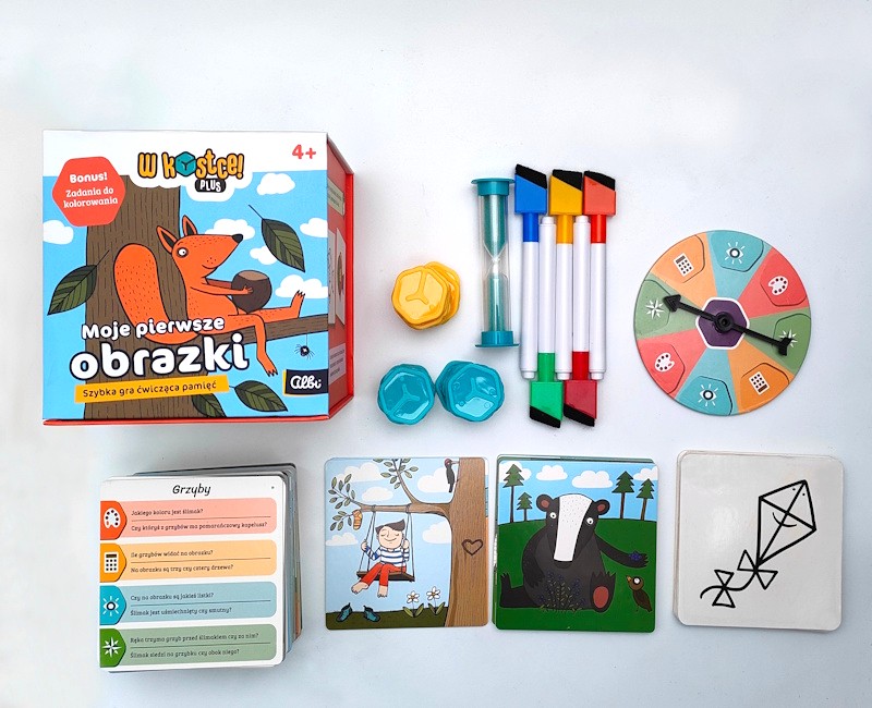 W kostce PLUS W Kostce! PLUS – Moje pierwsze obrazki (Albi)