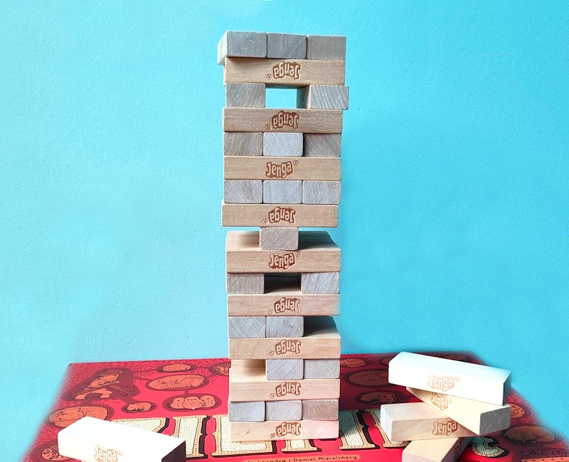 Jenga – wersja klasyczna Jenga gra zręcznościowa dla dzieci